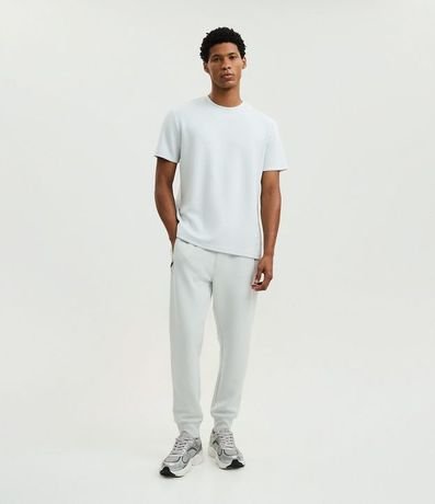 Pantalón Deportivo Liso en Algodón