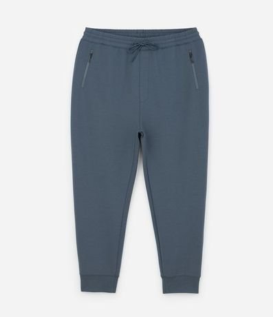 Pantalón Deportivo Liso en Algodón