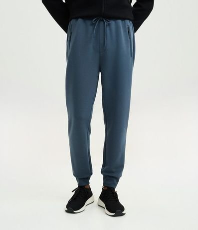 Pantalón Deportivo Liso en Algodón 2