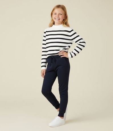 Pantalón Jogger Infantil en Algodón Calentito - Talle 5 a 14 años