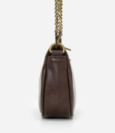 Cartera baguette Pequeña en PU con Asa Desmontable 2