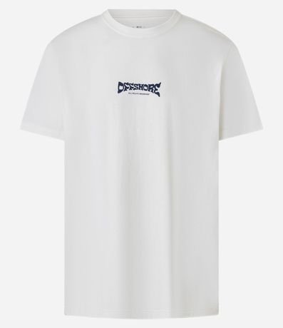 Remera Comfort en Algodón con Estampa Frente y Espalda Offshore 5
