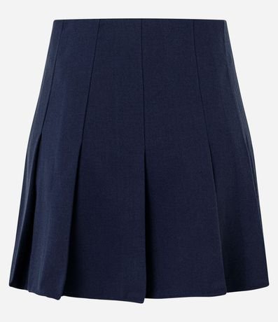 Short Pollera en Sastrería con Pliegues 6