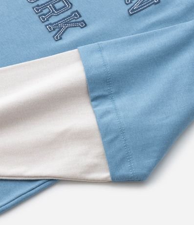 Remera Infantil Manga Larga con Lettering New York Brooklyn – Talle 5 a 14 años 6