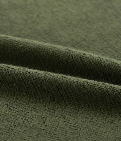 Remera Regular en Algodón Texturizado con Estampa Tropical 11