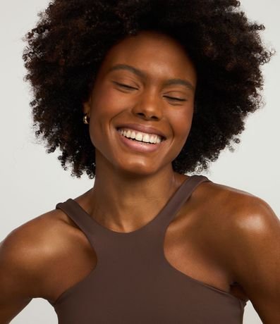 Top Halter con Copa en Microfibra 2