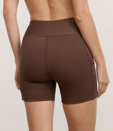 Bermuda Deportiva con Cintura Ancha y Bolsillo Lateral 4