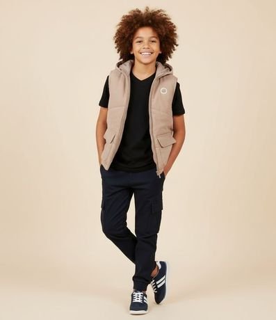 Chaleco Infantil con Capucha – Talle 5 a 14 años