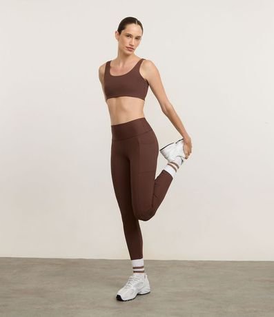 Pantalón Legging Deportiva con Bolsillos Laterales