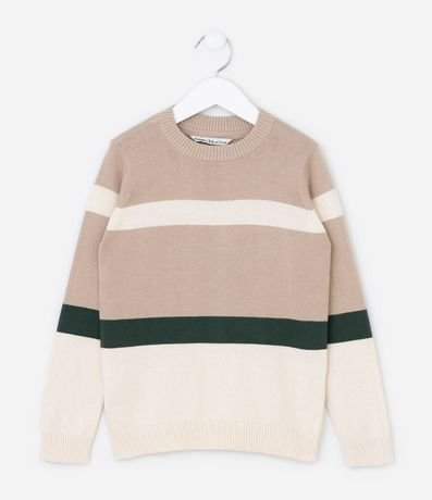 Algodón Infantil con Textura y Bloques de Color Tam - 5 a 14 años