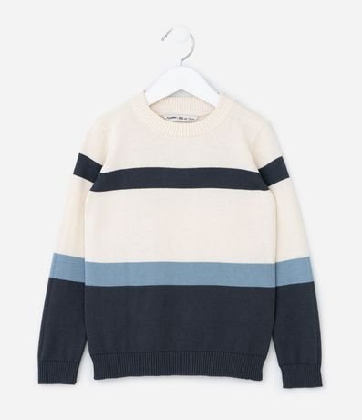 Algodón Infantil con Textura y Bloques de Color Tam - 5 a 14 años