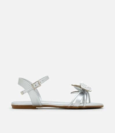 Sandalia Infantil Plana con Mariposas - Talle 25 al 33 5