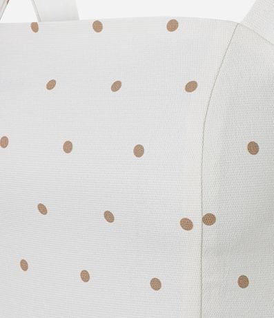Blusa Texturizado en Piquet con Bretel Ancho y Estampa de Lunares 7