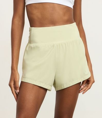 Bermuda Deportiva en Microfibra con Cintura Alto 2