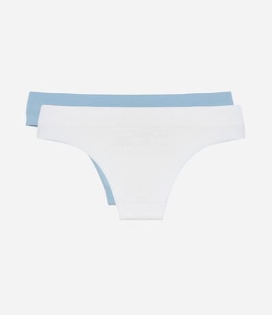 Kit 02 Bombachas Bikini Seamless Texturizadas 2