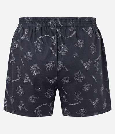 Calzoncillo Boxer de Tela en Tricolina con Estampa de Spider Man 2