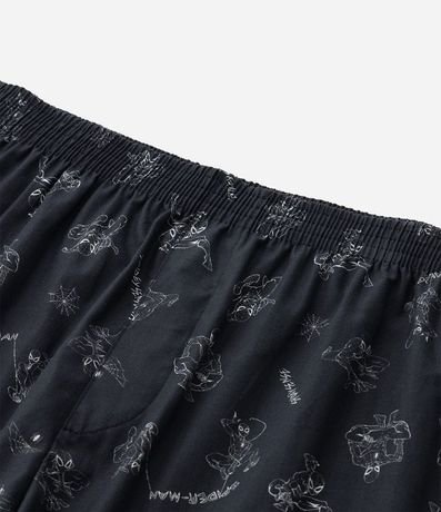 Calzoncillo Boxer de Tela en Tricolina con Estampa de Spider Man 3