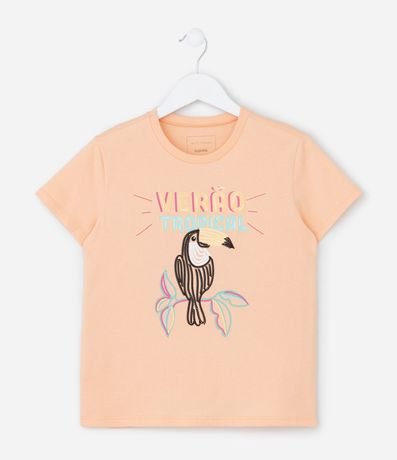 Remera Infantil con Estampa Tucan - Talle 7 a 14 años 2