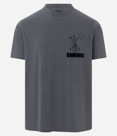 Remera Comfort en Algodón con Estampa Ramones 7