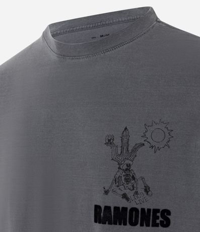 Remera Comfort en Algodón con Estampa Ramones 7
