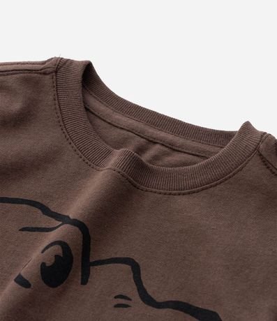 Remera Infantil con Estampado de Dinosaurio - Talle 1 a 6 años 5