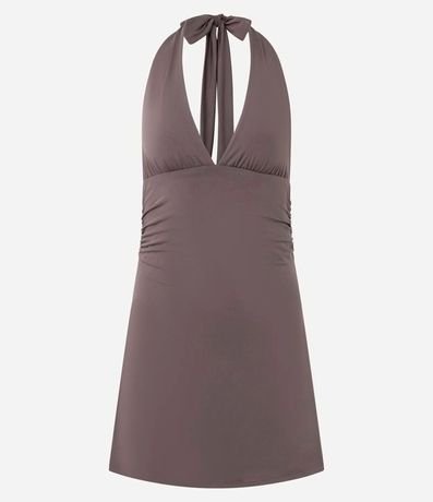 Vestido Frente Unica con Lazo 5