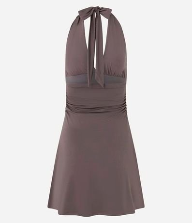 Vestido Frente Unica con Lazo 6