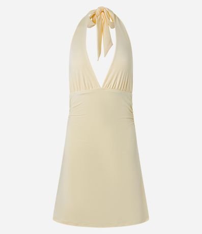 Vestido Frente Unica con Lazo 5