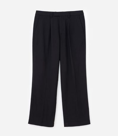 Pantalón Wide Leg con Bolsillo y Friso Sastre 5