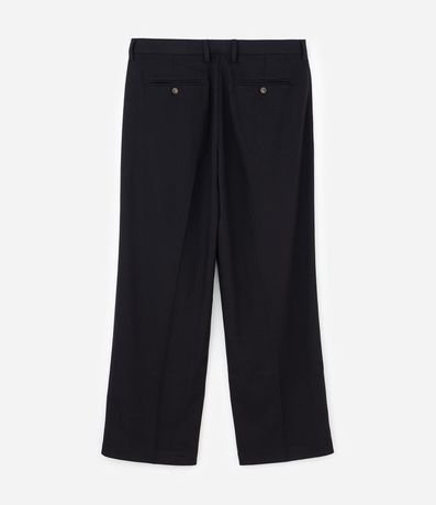 Pantalón Wide Leg con Bolsillo y Friso Sastre 6
