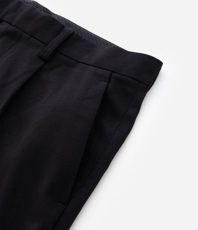 Pantalón Wide Leg con Bolsillo y Friso Sastre 8