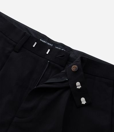 Pantalón Wide Leg con Bolsillo y Friso Sastre 13