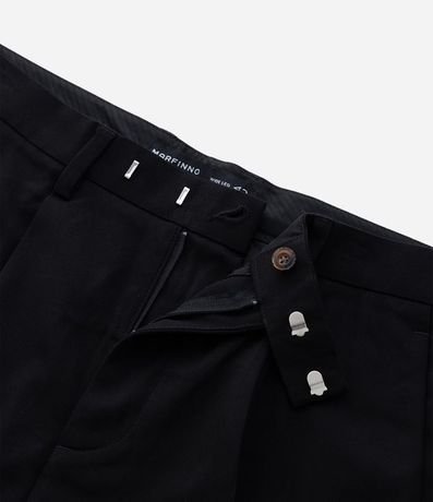 Pantalón Wide Leg con Bolsillo y Friso Sastre 9