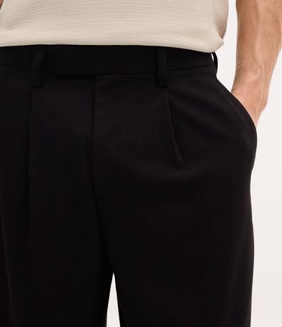 Pantalón Wide Leg con Bolsillo y Friso Sastre 3