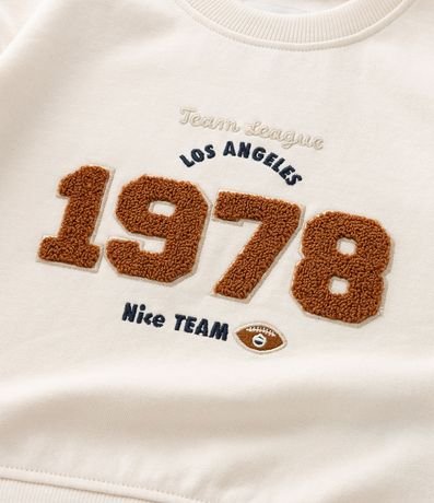 Buzo Infantil con Lettering Chenille – Talle 1 a 5/6 años 8