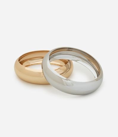 Kit 02 Brazaletes Rígidos Bold 2