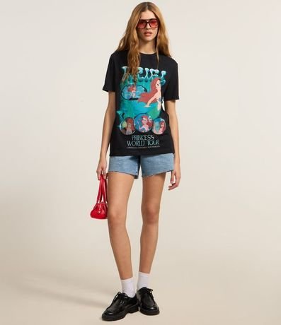 Remera T-shirt en Algodón con Estampa Ariel 2