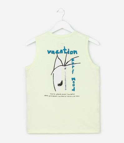 Musculosa Infantil Estampado Vacation Surf Mood - Talle 5 a 14 años 2