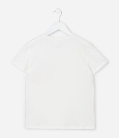 Remera Slim Infantil con Estampa de Sellos de Frutas - Talle 5 a 14 años 3