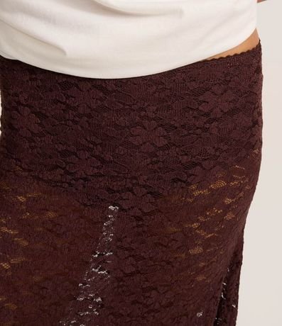 Pollera Larga en Encaje Floral 5