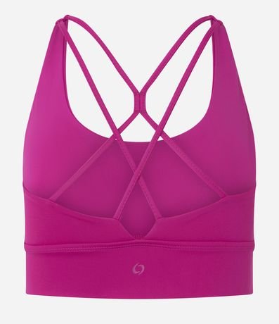 Top Deportivo alargado con Copa Desmontable y Tiras Diferenciadas en la Espalda 6