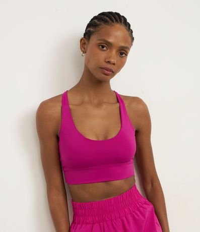 Top Deportivo alargado con Copa Desmontable y Tiras Diferenciadas en la Espalda 2