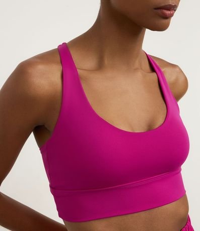 Top Deportivo alargado con Copa Desmontable y Tiras Diferenciadas en la Espalda 4