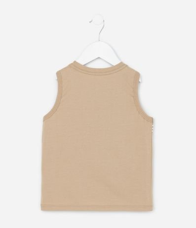 Musculosa Infantil con Estampa de Rayas y Ondas - Talle 1 a 6 años 3