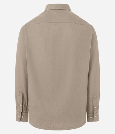 Camisa Comfort Básica en Algodón con Cuello Inglés 6