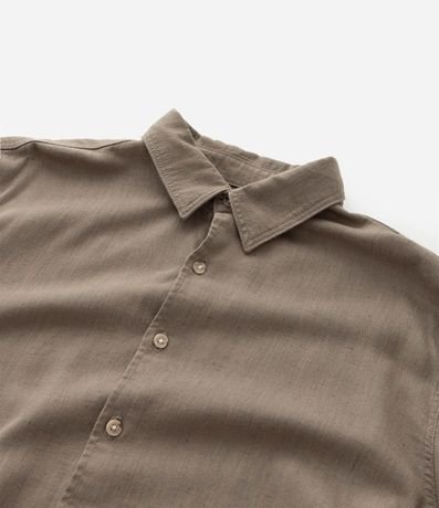 Camisa Comfort Básica en Algodón con Cuello Inglés 7