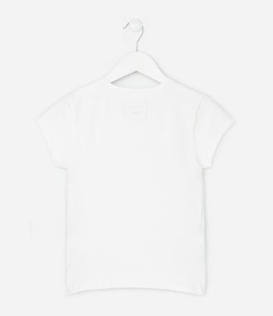 Blusa Infantil en Algodón con Drapeado Lateral - Talle 5 a 14 años 3