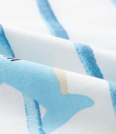 Remera Infantil con Estampa de Rayas Fondo del Mar - Talle 1 a 6 años 4