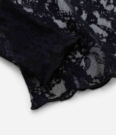 Blusa Infantil en Tule Encaje - Talle 7 a 14 años 5