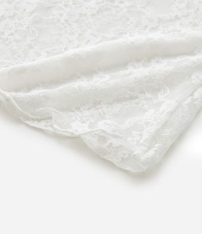 Blusa Infantil en Tule Encaje - Talle 7 a 14 años 5